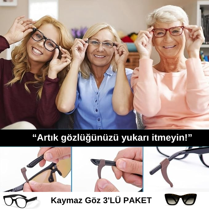KaymazGöz™ GÖZLÜK TUTUCU